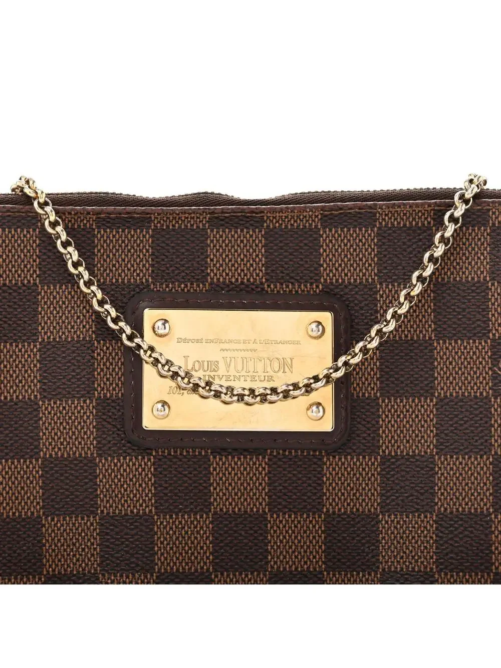 Louis Vuitton Damier Ebene Eva Clutch #322726L69B